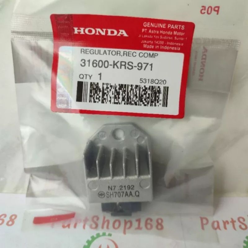 31600-KRS-971 Kiprok regulator Honda Supra Legenda Mega Pro Gl Max ori 31600-KRS-971
