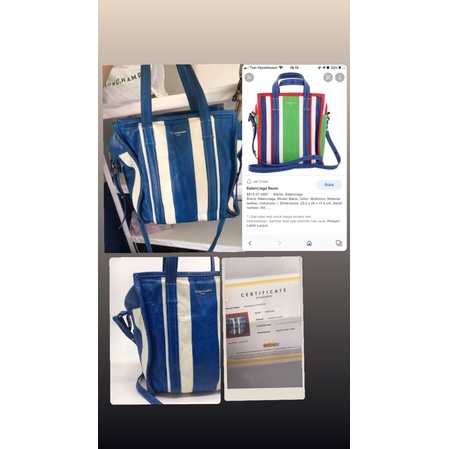 SOLD OUT Preloved balenciaga bazaar tahun 2017 Original