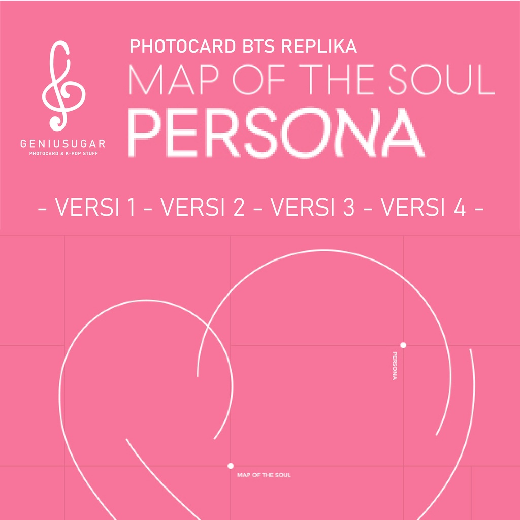 [BTS MOTS PERSONA] PHOTOCARD UNOFFICIAL REPLIKA MOTS PERSONA