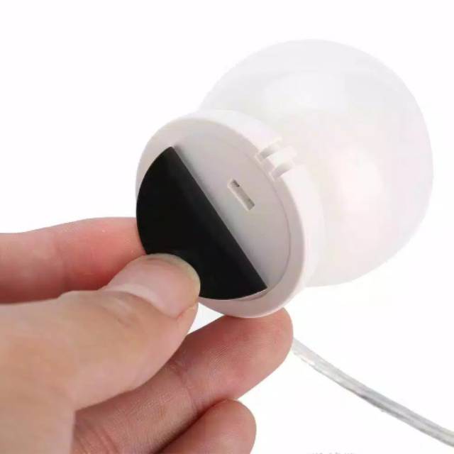 [ BERGARANSI ] Lampu Kaca Rias 3 Warna / Vanity Mirror (TANPA KACA)