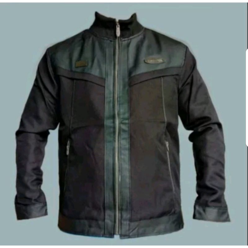 Jaket Motor Honda PCX Ori AHM Honda New Color Hitam Safety Reading