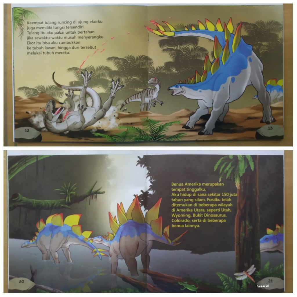 Buku Cerita Anak Bergambar Seri Dinosaurus Pengetahuan Anak Shopee Indonesia