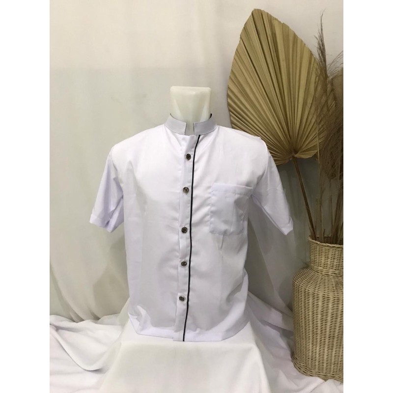 BAJU YOKO PUTIH BALI | PAKAIAN PRIA BALI | KEMEJA PRIA