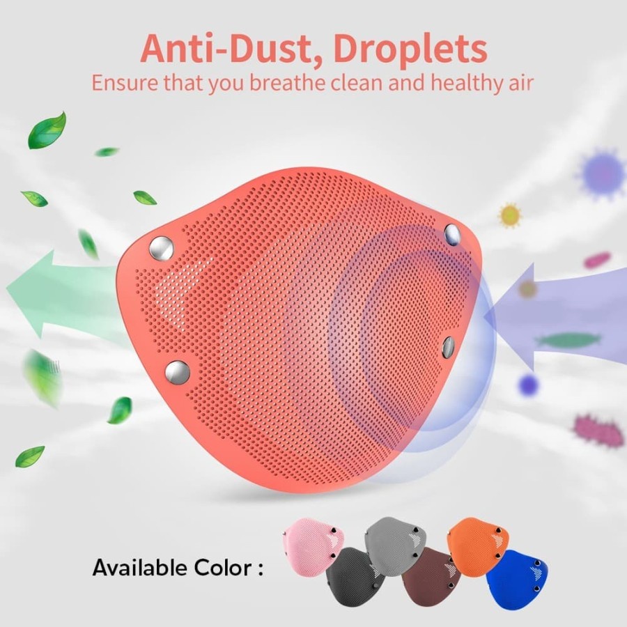 Ulife+ Masker KN95 Silikon Reusable Washable Dewasa & Anak Anti Virus