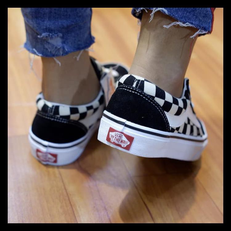 Terlaris Sepatu Vans Old Skool V36Cl+ Checkerboard Japan Market Original Bnib Termurah