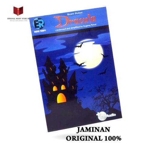 Buku English Readers Dracula + CD Audio