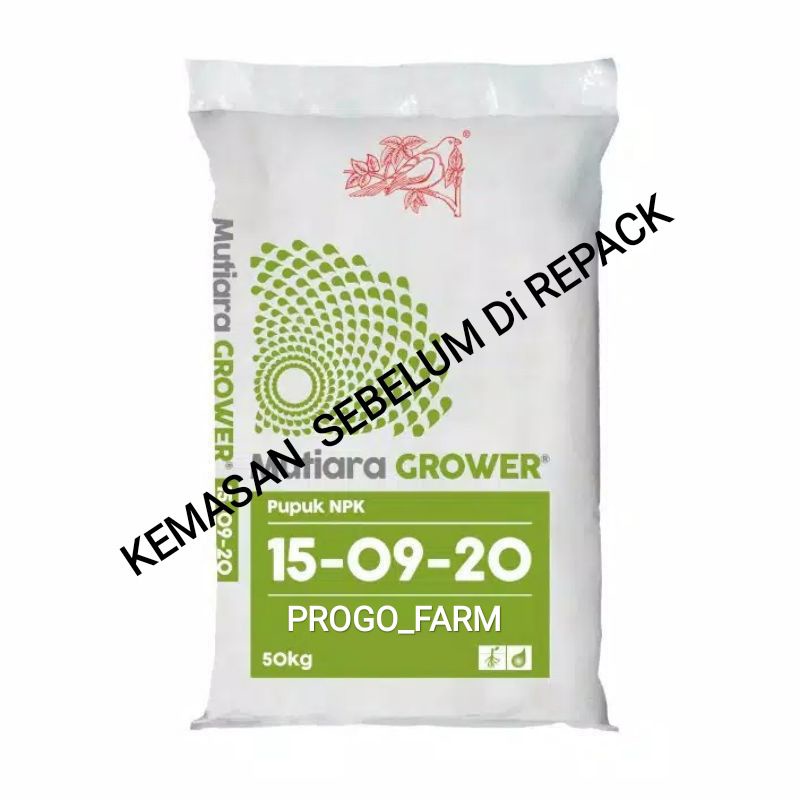 1 Kg NPK MUTIARA GROWER MEROKE 150920 / NPK YARA WINNER /NPK HIJAU / BOOSTER BUAH / PUPUK GENERATIF