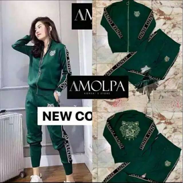 Set Kenzo Import I set rajut import wanita