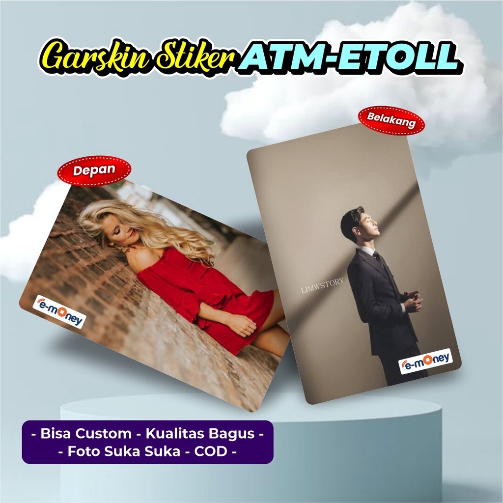 

Promo Custom Stiker Atm/Etoll Bisa Suka Suka