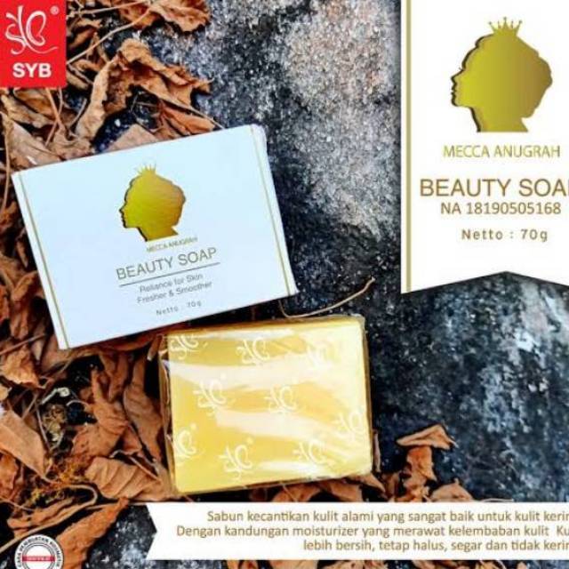 BEAUTY SOAP MECCA ANUGRAH BY SYB - SABUN BIBIT COLLAGEN