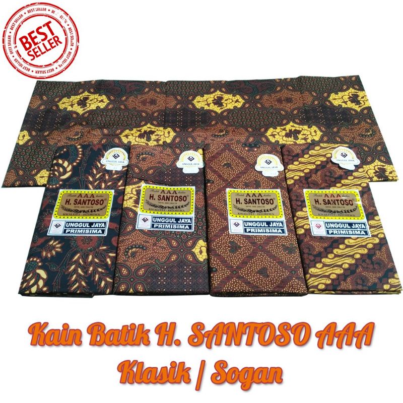 Kain Panjang Batik Halus H. Santoso Spesial 2x1meter