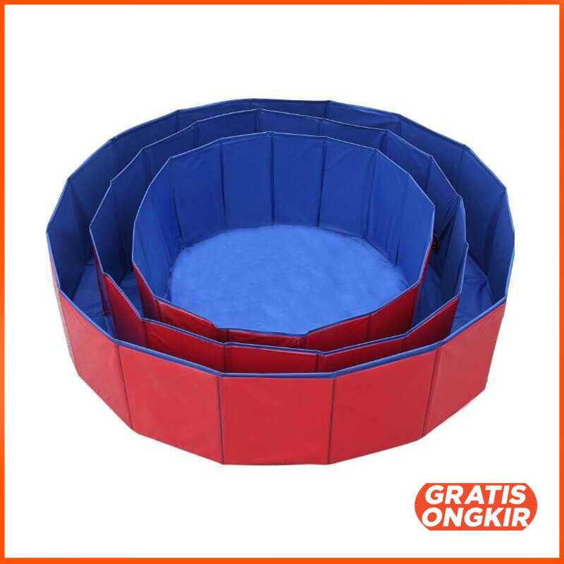 Kolam Renang Lipat Foldable Swimming Pool - Y007 160x30cm