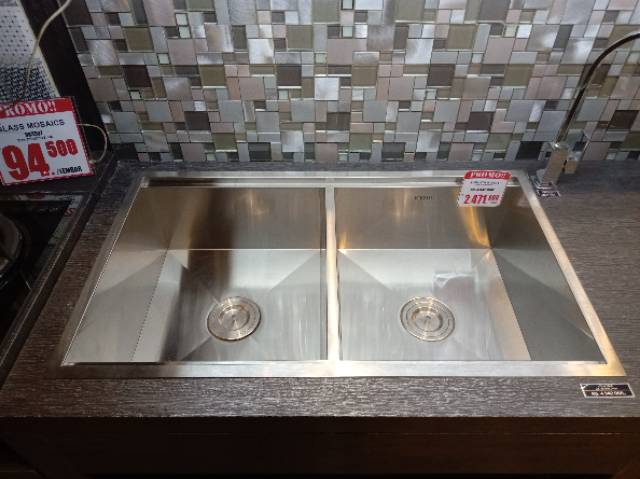 Kitchen Sink Bak Cuci Piring Dapur Tempat Cuci Piring Sanitary Ware Valpra Shopee Indonesia