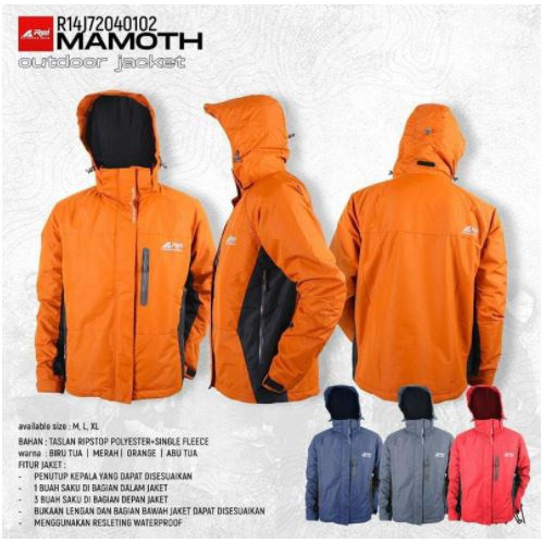 Jaket Gunung Arei Rei Mamoth TERLARIS
