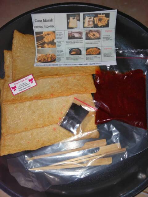 PAKET ODENG/EOMUK/OTAK2 KOREA HALAL fish cake gochujang toppoki topoki korean snack