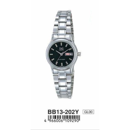 Jam Tangan Wanita QnQ QQ Q&amp;Q BB13-202Y  BB13-202Y Original Water Resist