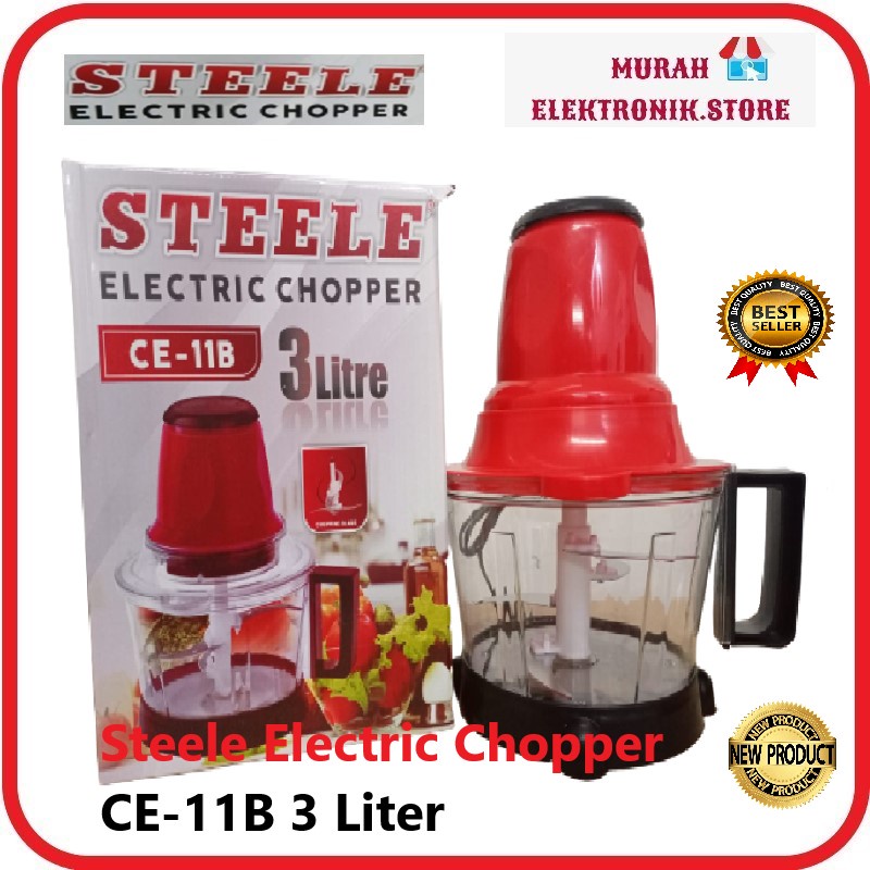 Steele Chopper Penggiling Daging CE-11B 3LITER