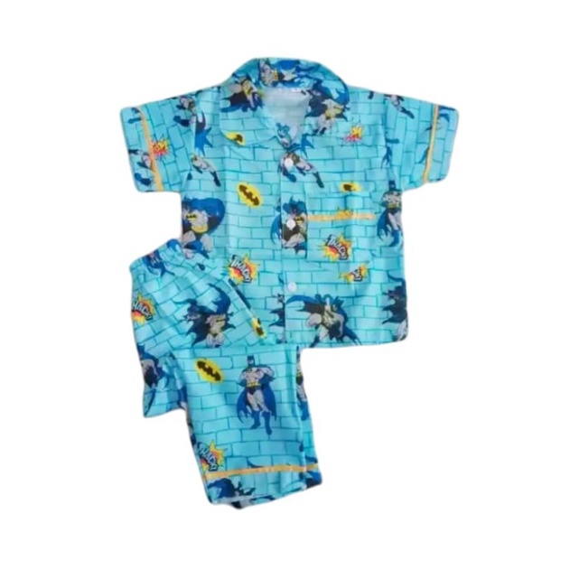 Baju tidur anak laki laki motif kartun terfavorit piama anak anak terbaru termurah terlaris