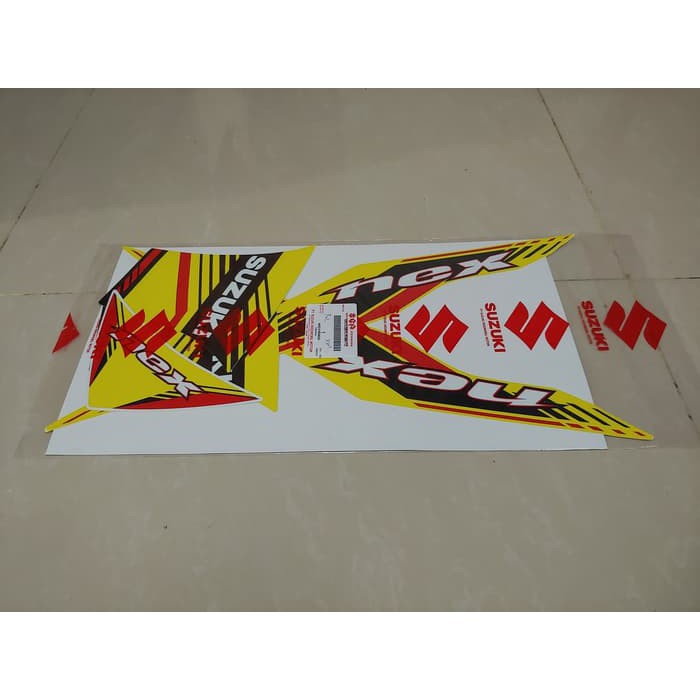 Striping Suzuki Nex 2014 Kuning Original SGP