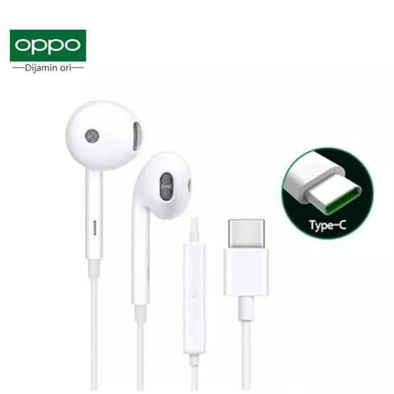 Headset Oppo tipe c find x find X3 pro HM135 / earphone Oppo tipe c R17 Reno 2 3 4 5 5 x / earphone Oppo tipe c