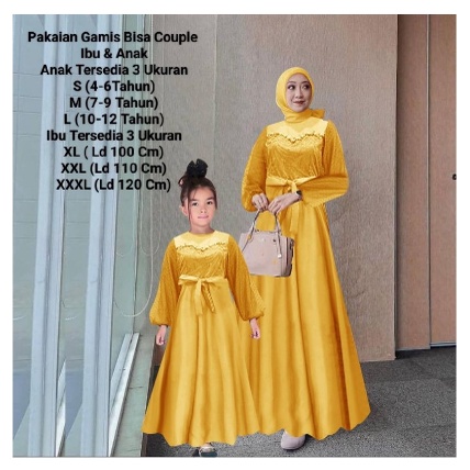 COD☑️PRODUK TERBARU/PAKAIAN MUSLIM BISA COUPLE IBU DAN ANAK/MAXI AMBERLI DRESS 3 SIZE XL-XXL-XXXL/AMBERLI KIDS 3 SIZE S-M-L/PAKAIN MUSLIM TERBARU/PAKAIAN GAMIS TERBARU/GOOD QUALITY