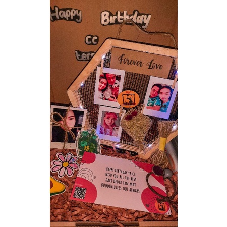 [READY] KADO UNIK HANDMADE CRAFT PHOTO POLAROID [GIFT BOX HAMPERS BIRTHDAY ANNIVERSARY KOTAK KADO]-1