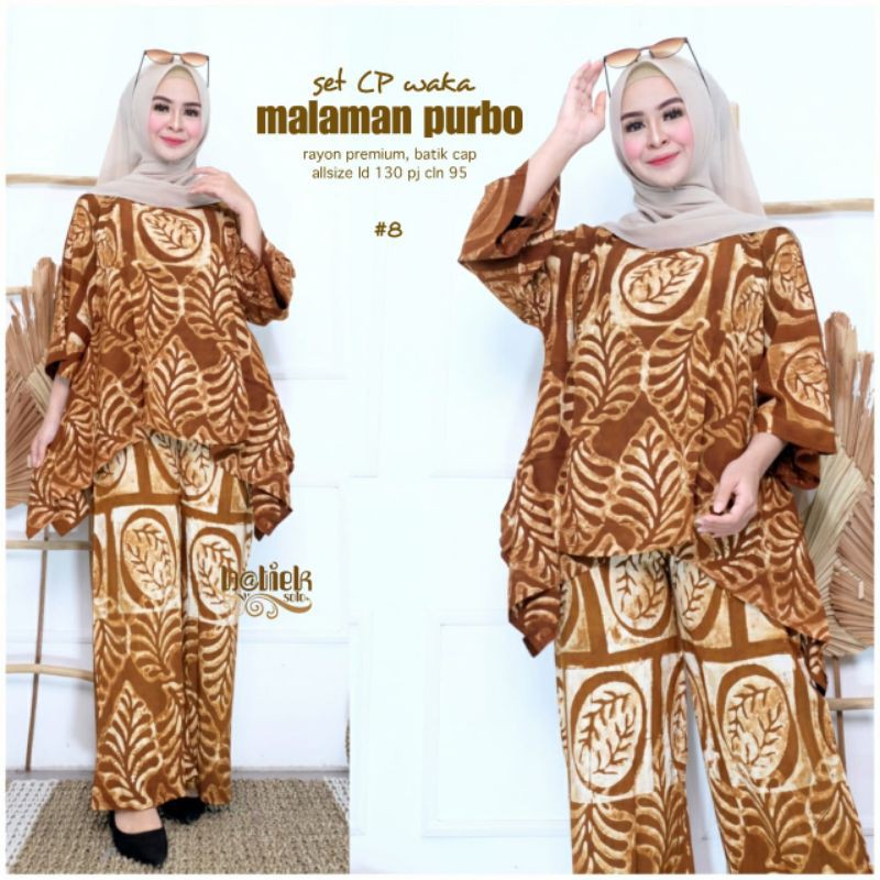 Nee Best Seller Set Cp Waka Malaman Purbo By Batiek Solo