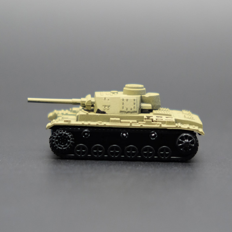 Mainan Model Tank Tempur Militer Leopard Macan WW2 4D Skala 1: 144