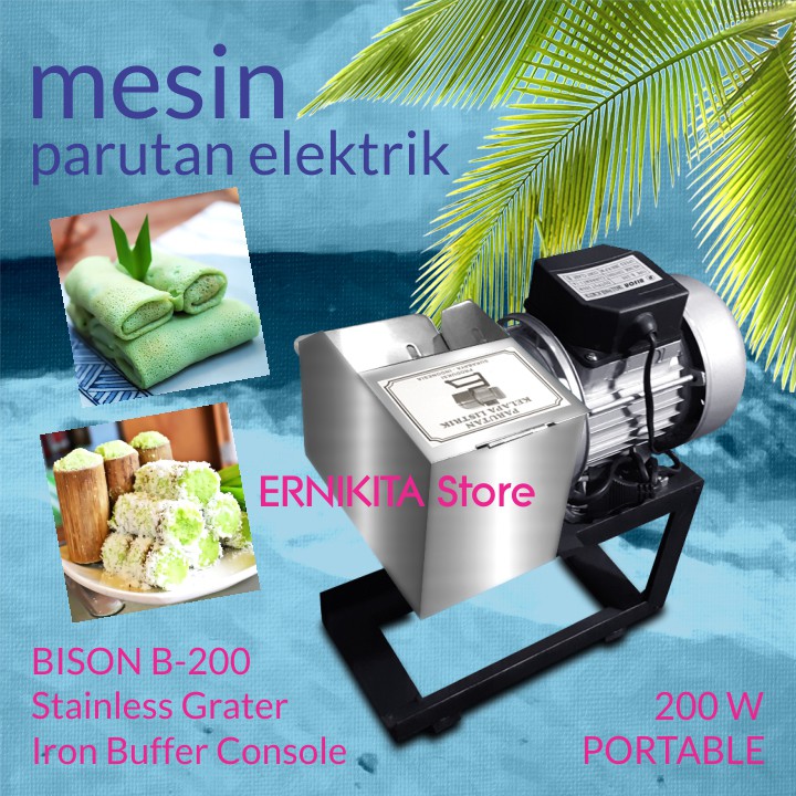 MESIN PARUTAN KELAPA PORTABLE ELECTRIC - Kaki Penyangga Besi