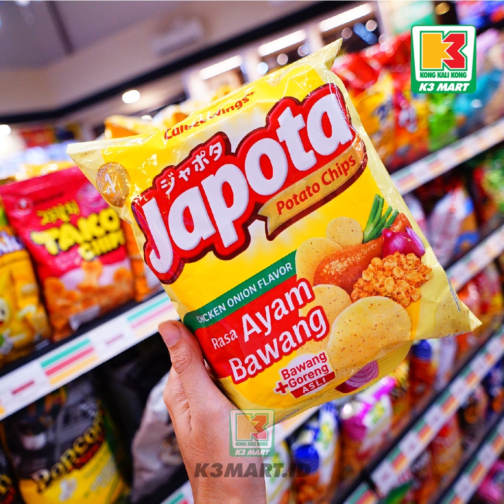 

Japota Potato Chips Ayam Bawang 68gr