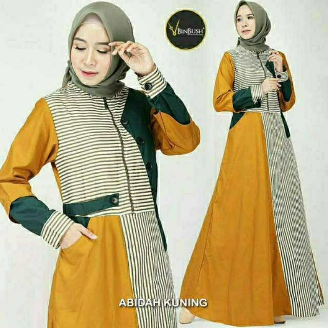 Baju Gamis Abidah Dress-1