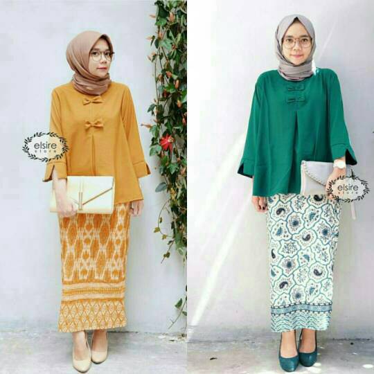Baju formal / Hijab murah : Pitaloka blouse