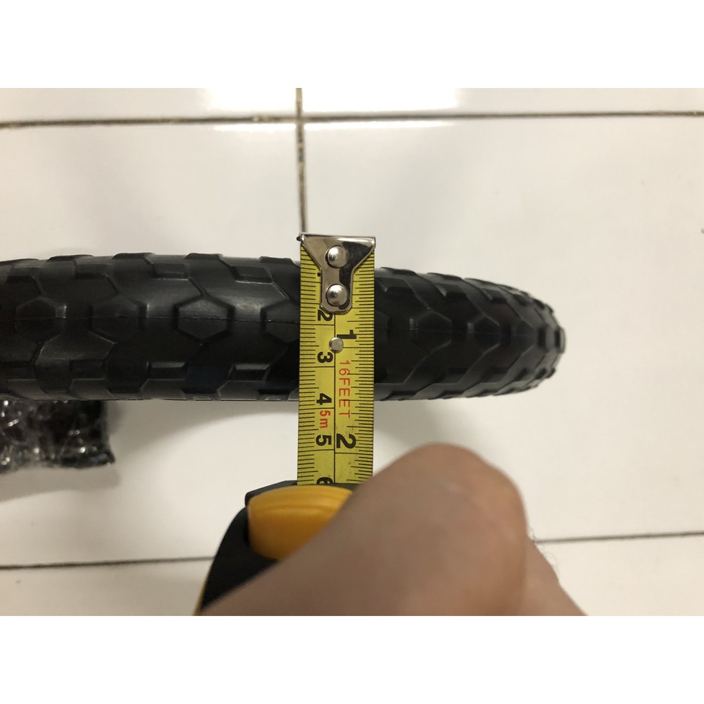 Ban Mati KARET Roda Universal | Size Ukuran 12 | Sepeda/Kursi Roda/Roda lainnya