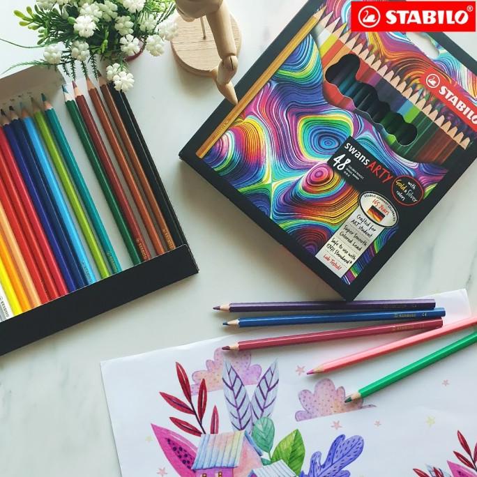 

STABILO swans ARTY Colored Pencils 36 pcs / Pensil Warna isi 36 pcs