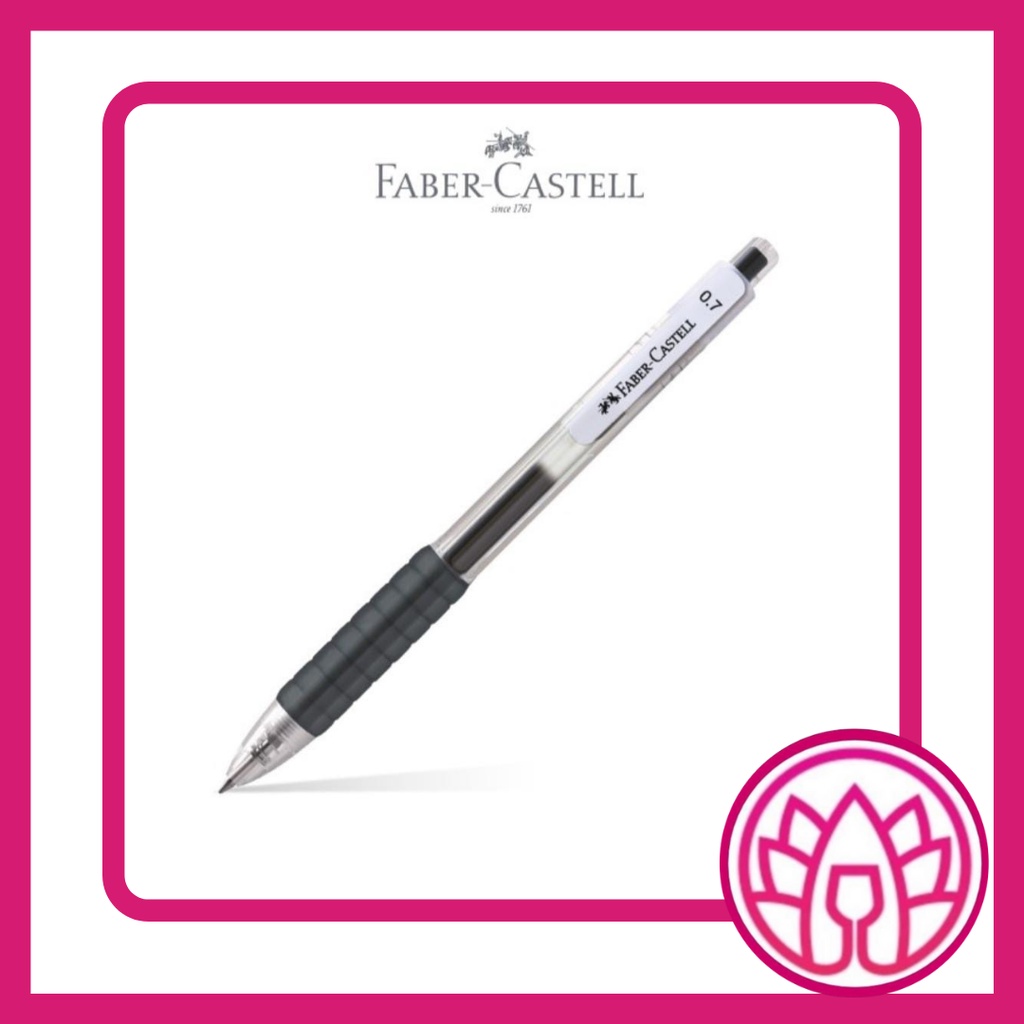 

Air Gel Ballpoint Black Ink 0,7 MM Faber Castell - 640299