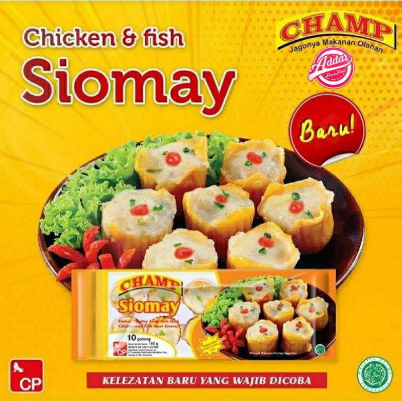 

Siomay Ayam dan Ikan Champ