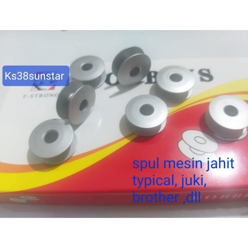 Spul alumunium mesin jahit 1pcs/biji.