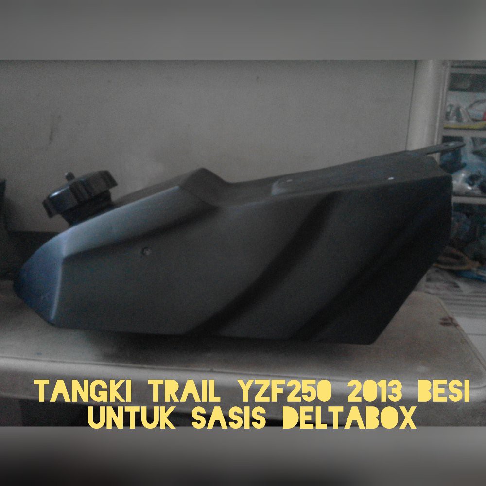 Tangki Trail Yzf250 Custom Bahan Besi Untuk Sasis Deltabox Ninja