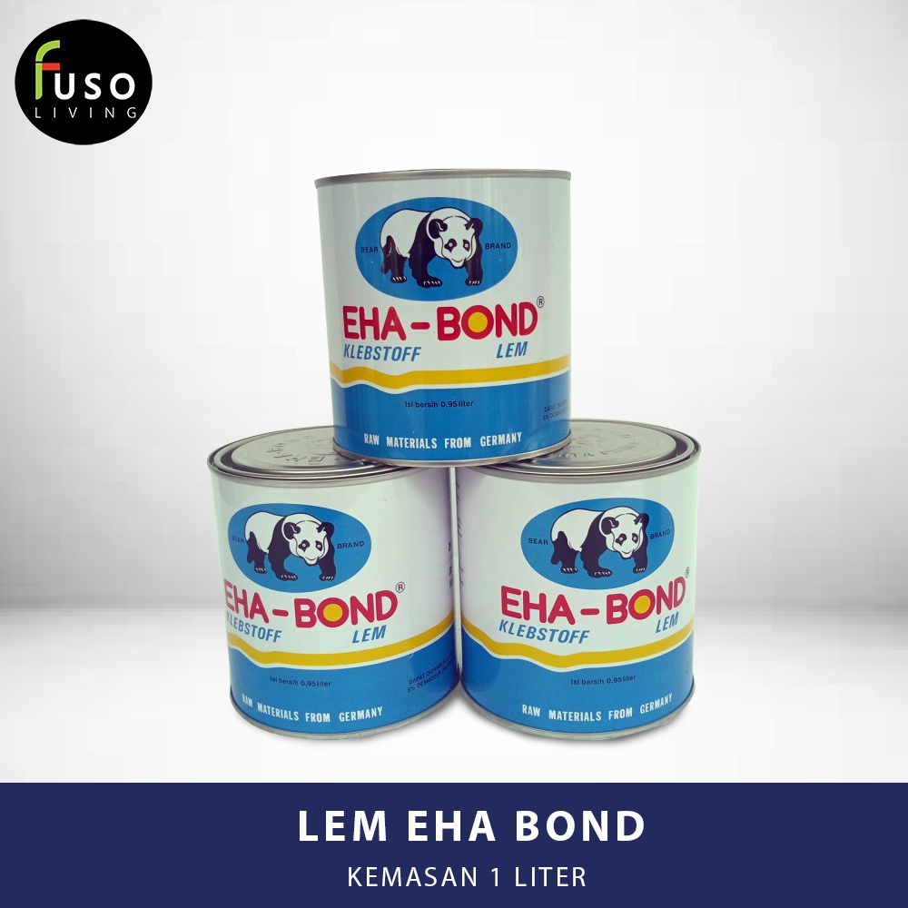 

LEM EHA BOND UKURAN SEDANG 1 LITER /1 KG