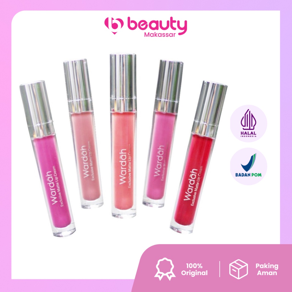 Wardah Exclusive Matte Lip Cream / Wardah Lip Cream