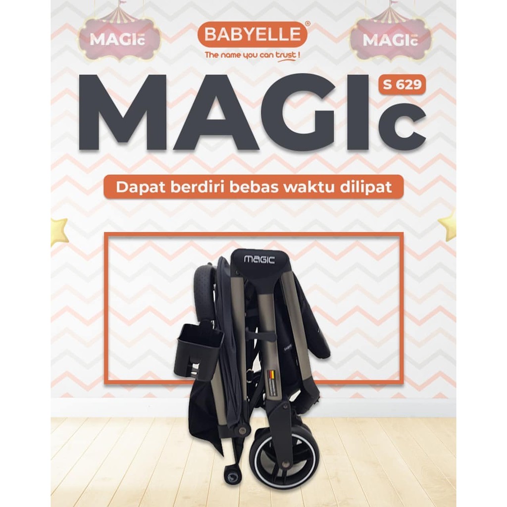 stroller babyelle magic s269 kereta bayi baby elle magic