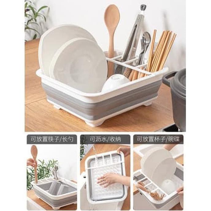 Rak Piring Gelas Gantung U Modelline Tempat Simpan Dapur Kitchen Mangkok Sumpit Sendok Cangkir Ge
