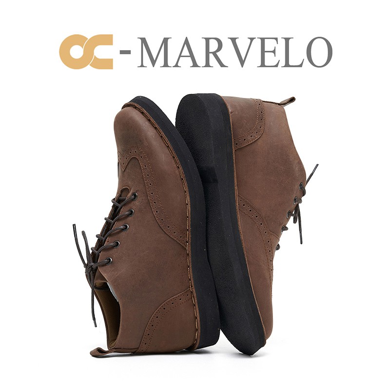 SEPATU KULIT PRIA BOOT OC MARVELO