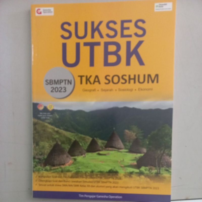 BUKU SUKSES UTBK SBMPTN 2023 TKA SOSHUM