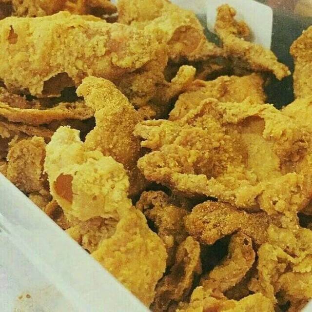 

Keripik kulit ayam 500 grm