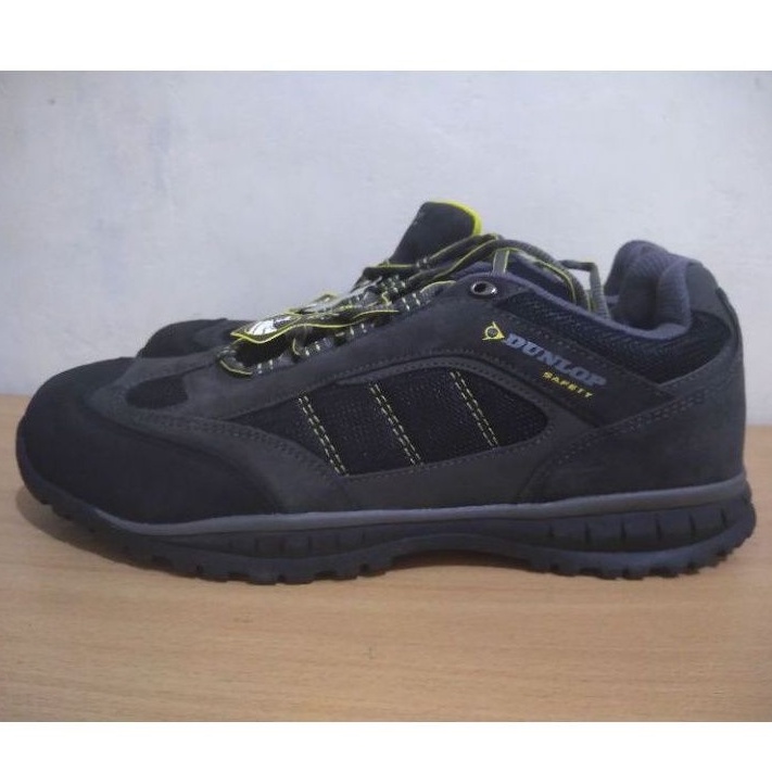 Sepatu Safety Sport Sepatu Safty Ujung Besi Sepatu Dunlop Original Big Size Jumbo Safety Shoes Pria