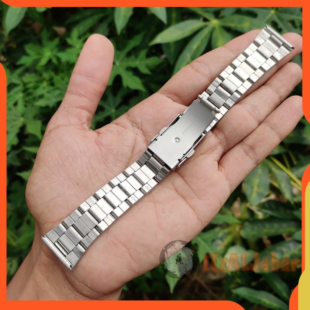 Tali jam tangan Rantai 20 mm 22 mm 24 mm Stainless steel strap B3032