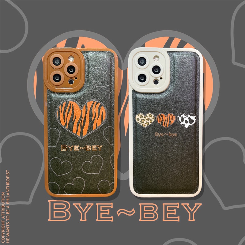 Case Motif Leopard Bahan Kulit Imitasi Tahan Banting Untuk Iphone 13 12 11 Pro Max 7 8 Plus X Xs Xr Xsmax