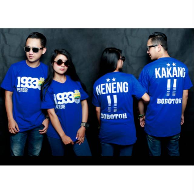 Baju Couple Persib Bandung Desain Gaun Pengantin Dan Kondangan 