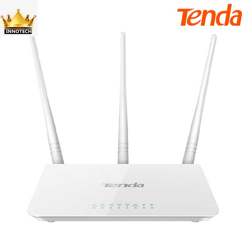 Tenda F3 Wireless Router 300Mbps 3 Antena WIFI modem router LAN port